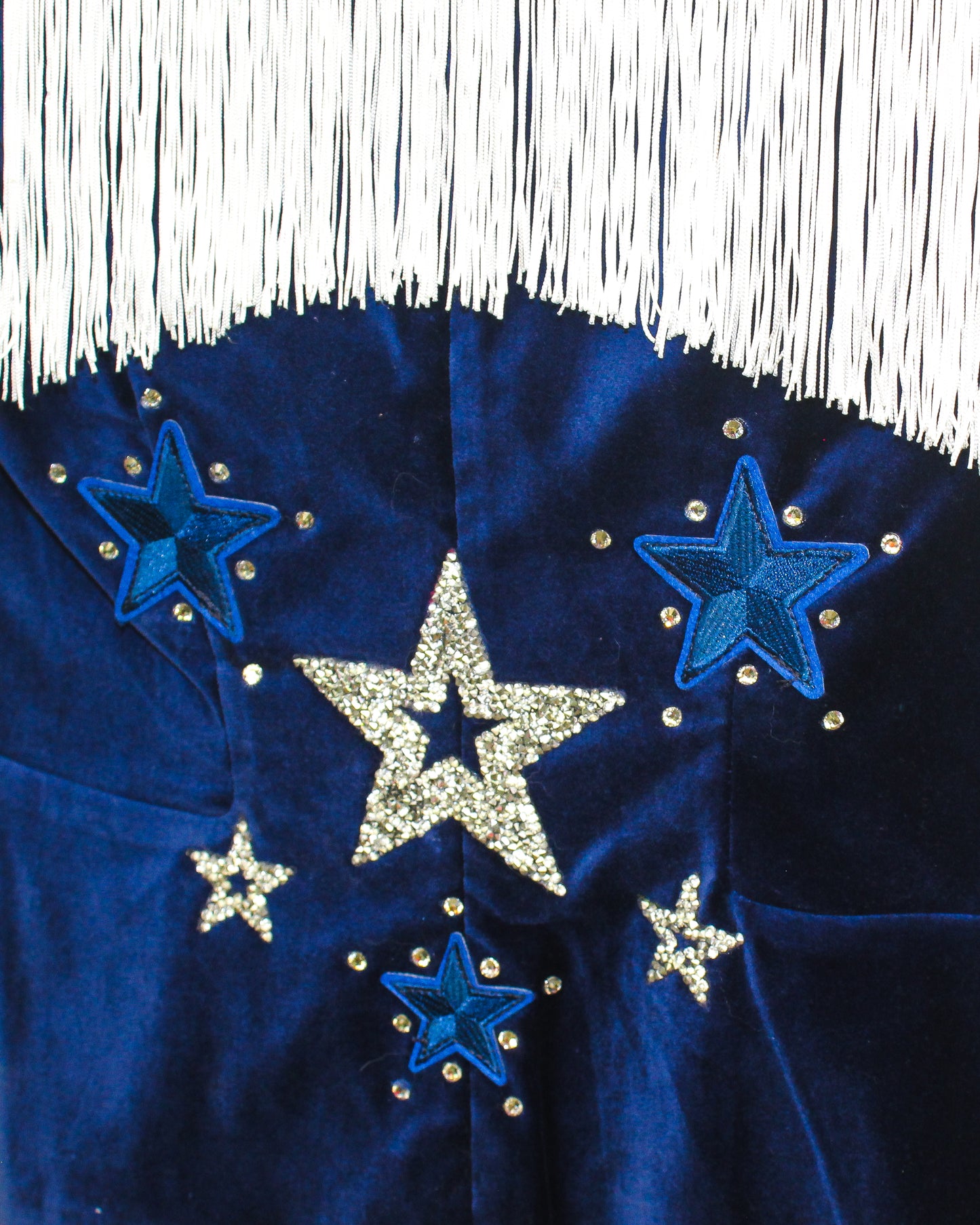 Cowboys Rhinestone Western Suit Jacket