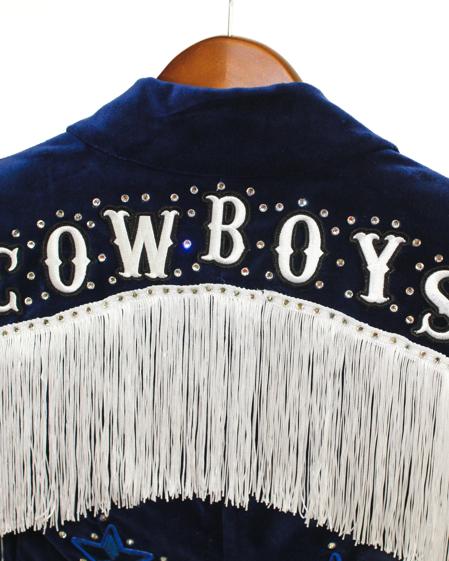Cowboys Rhinestone Western Suit Jacket