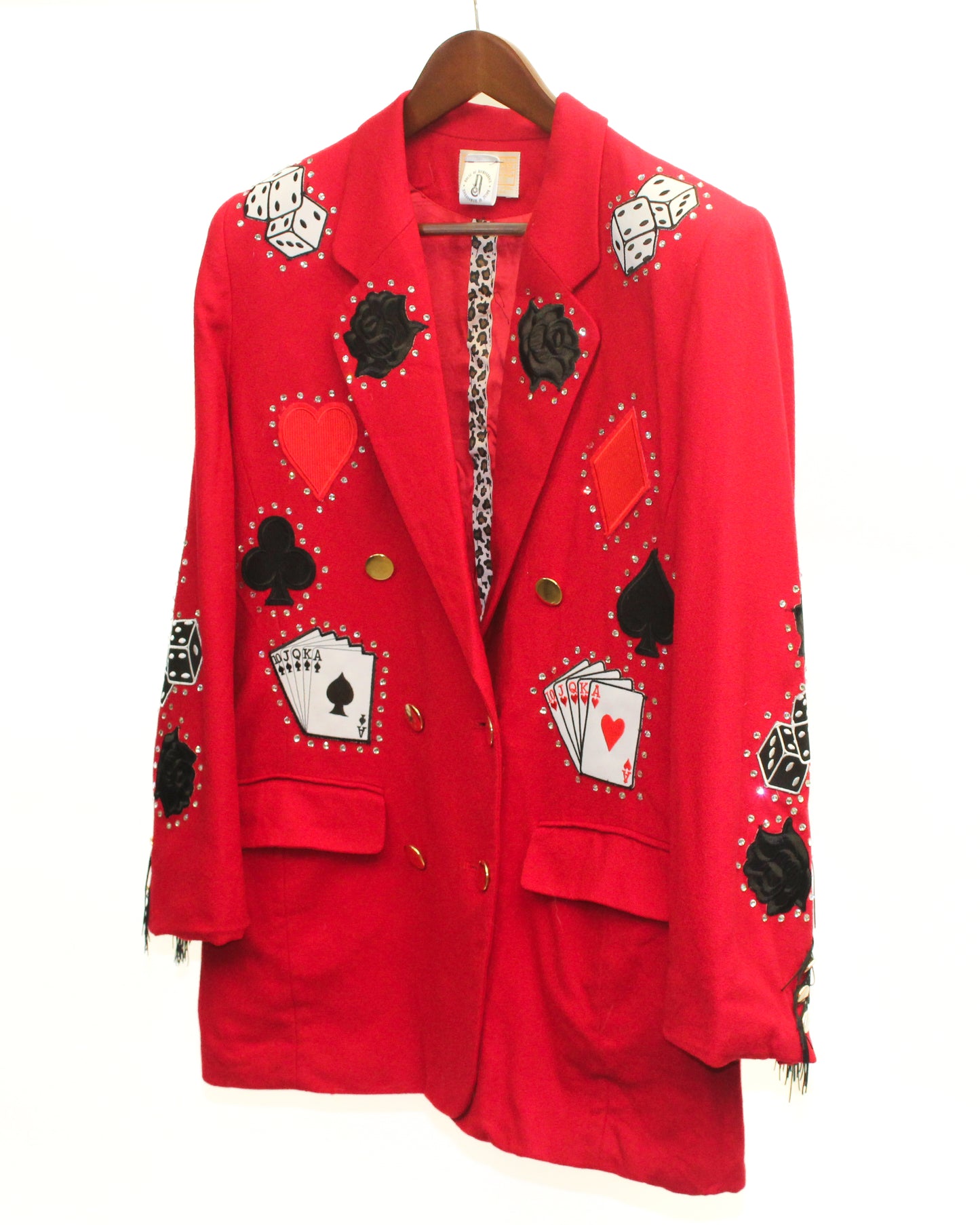 Viva Las Vegas Rhinestone Western Suit Jacket