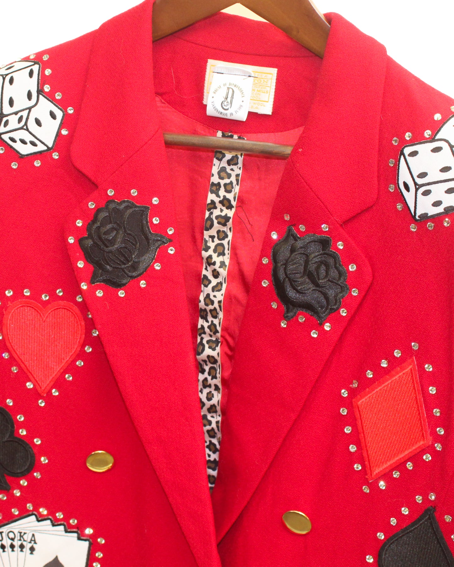 Viva Las Vegas Rhinestone Western Suit Jacket