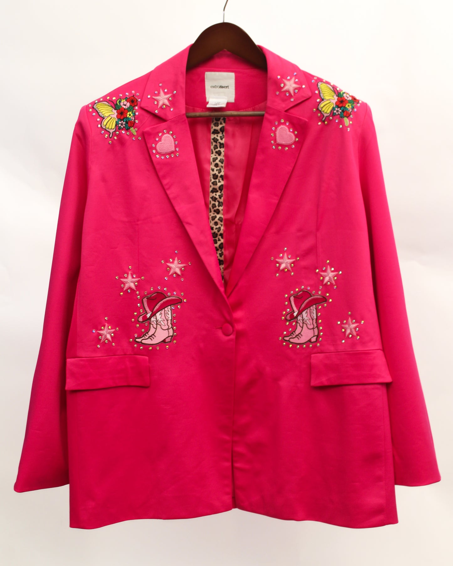 Cowgirl Barbie Rhinestone Western Suit Jacket