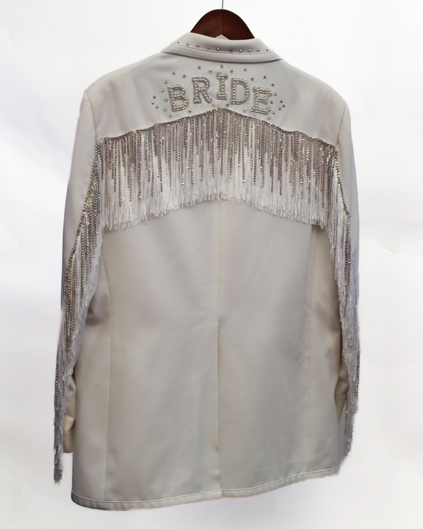 Bride Rhinestone Western Suit Jacket