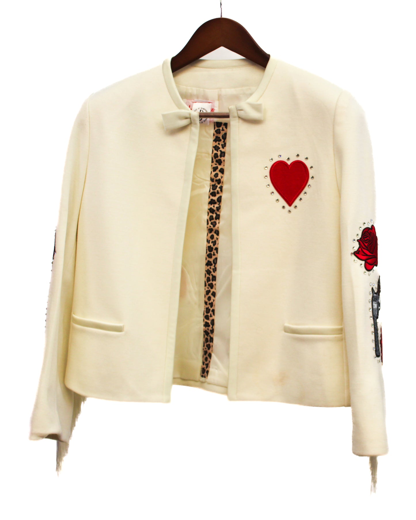 Queen of Hearts Rhinestone Western Suit Jacket