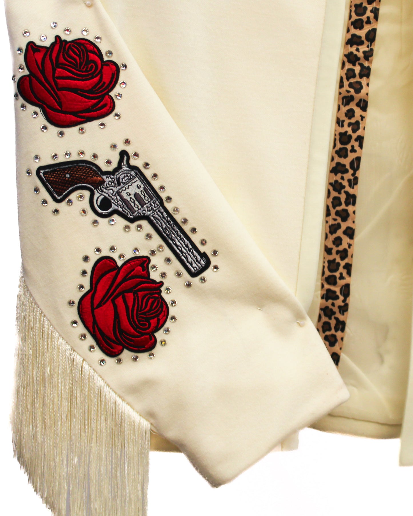 Queen of Hearts Rhinestone Western Suit Jacket