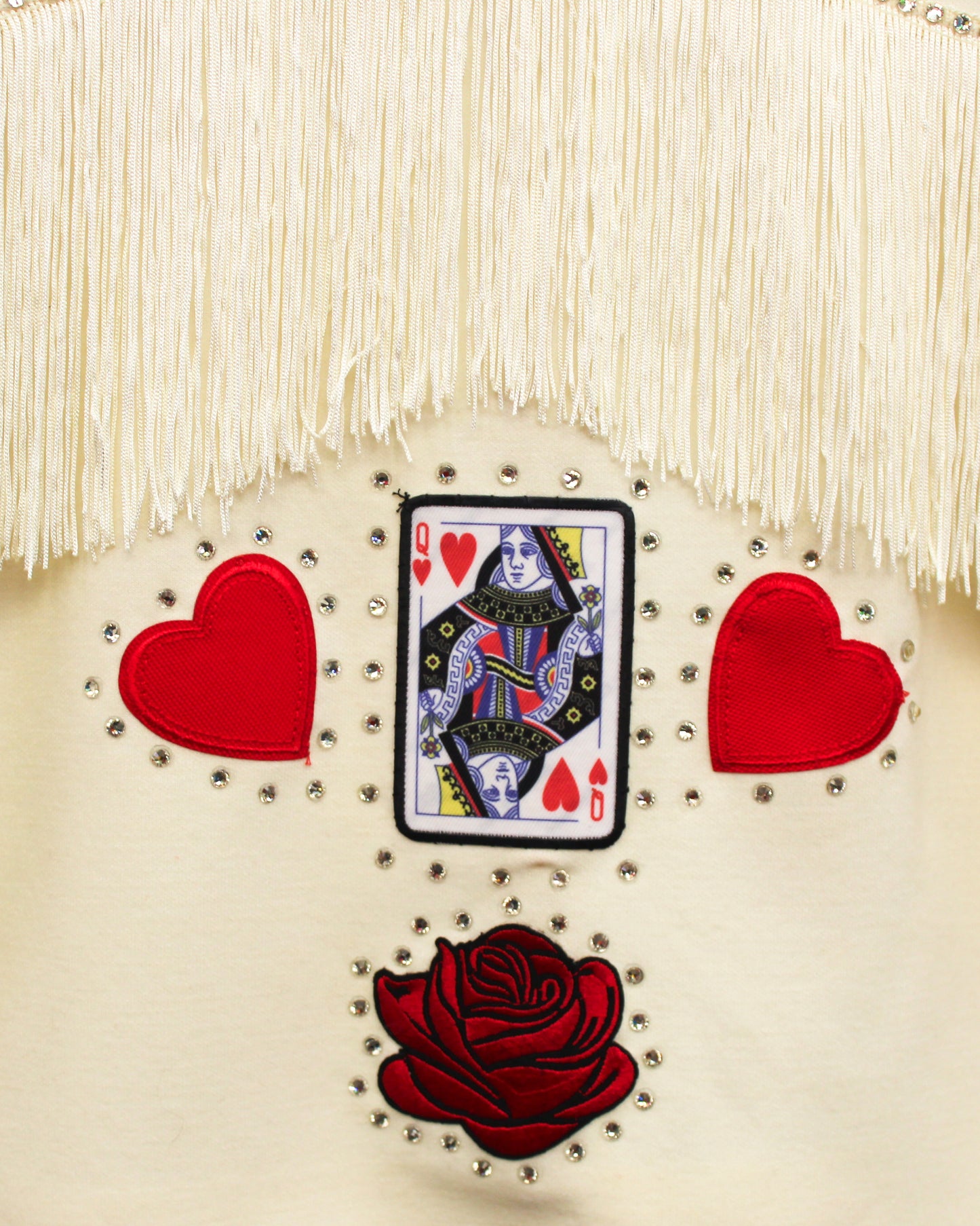 Queen of Hearts Rhinestone Western Suit Jacket