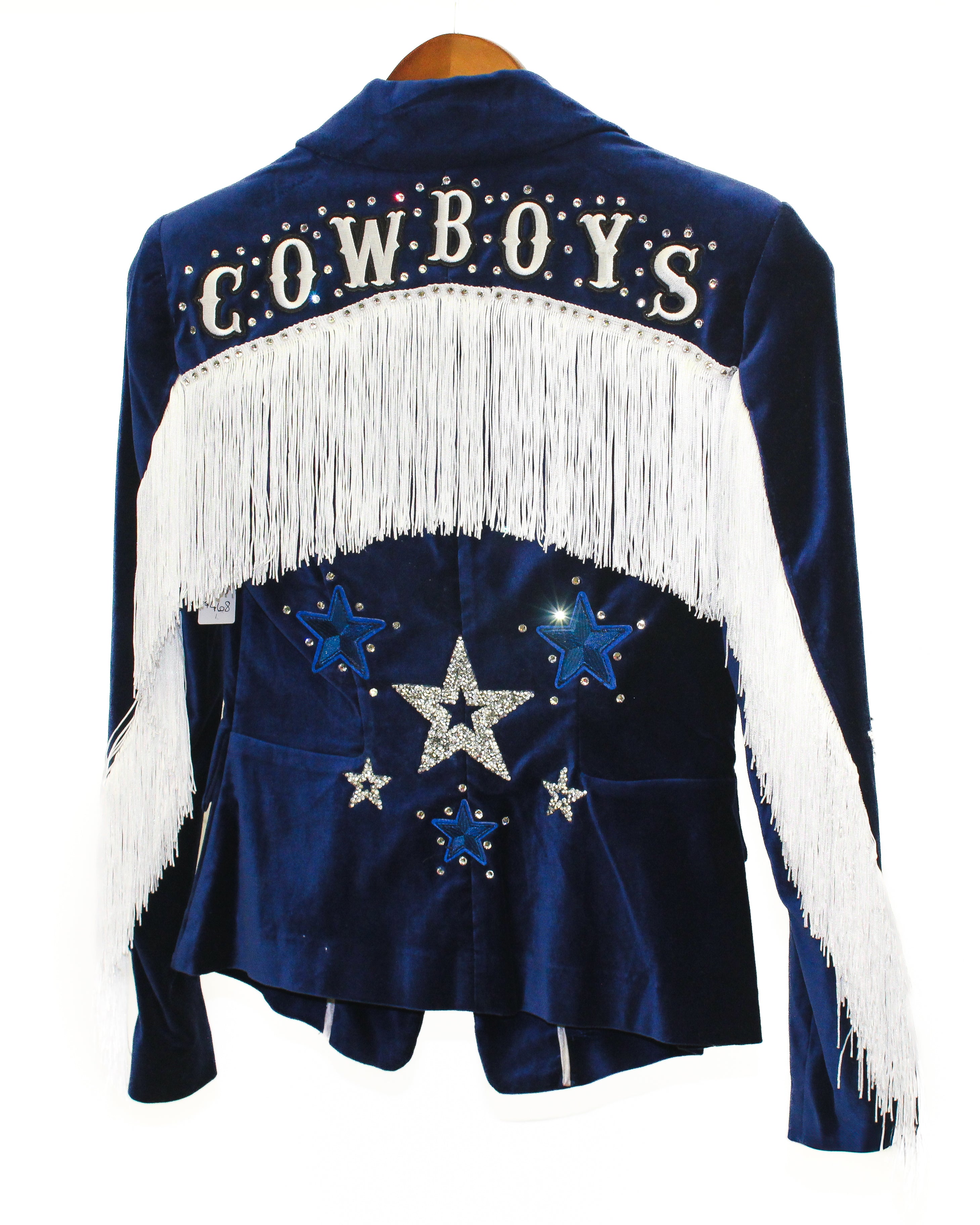 Cowboys Rhinestone Western Suit Jacket – House of Diamondback